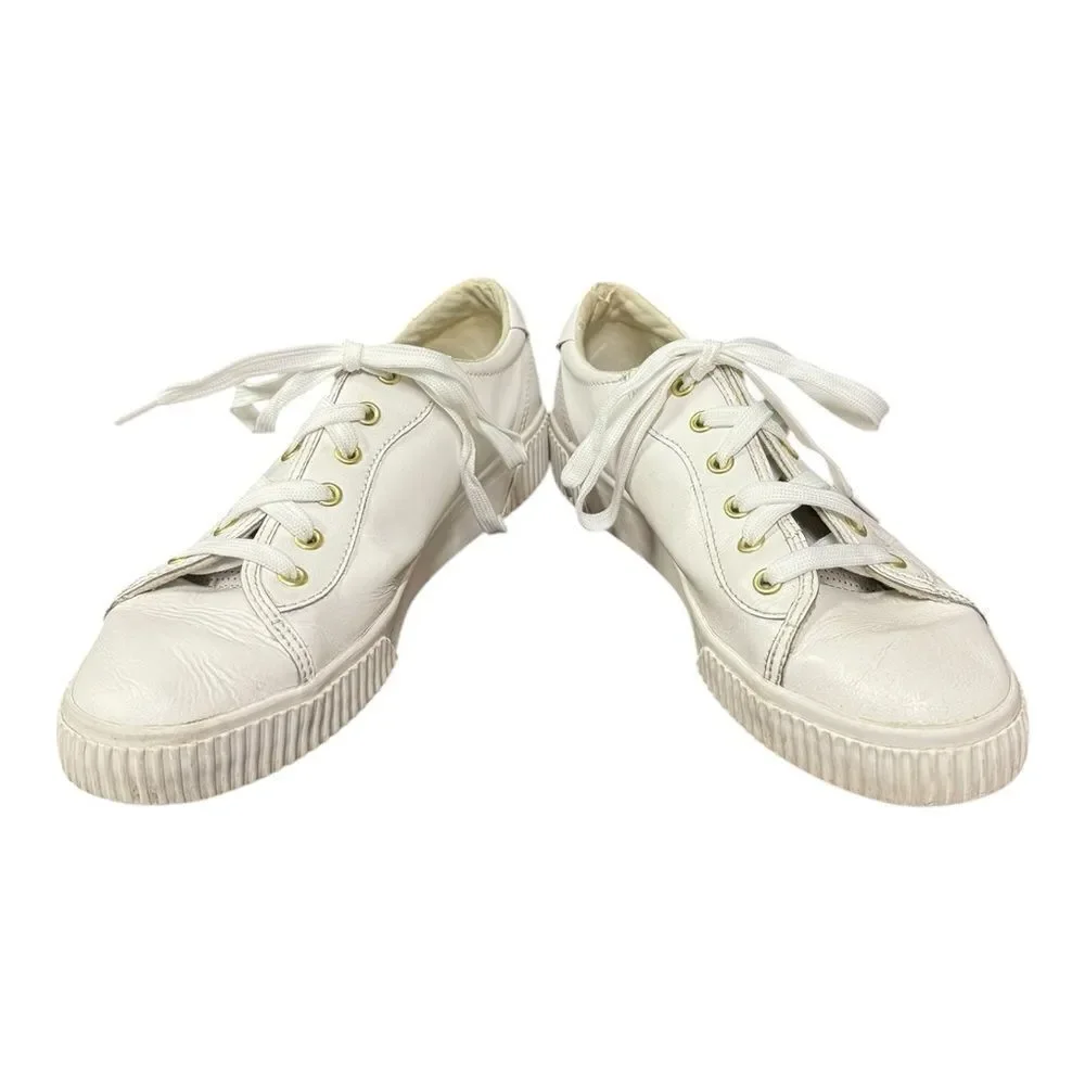 Keds Crew Kick White Leather Chunky WH64602 Women's Sneakers 10